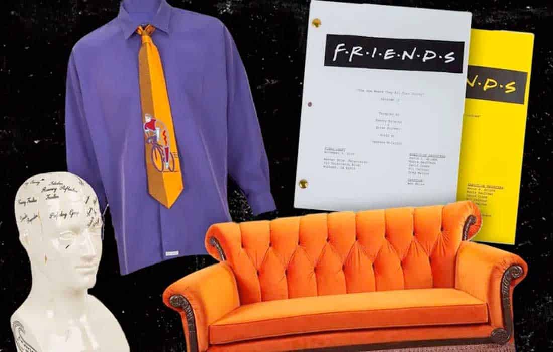 Matthew Perry's sweater and Friends couch sold at auction