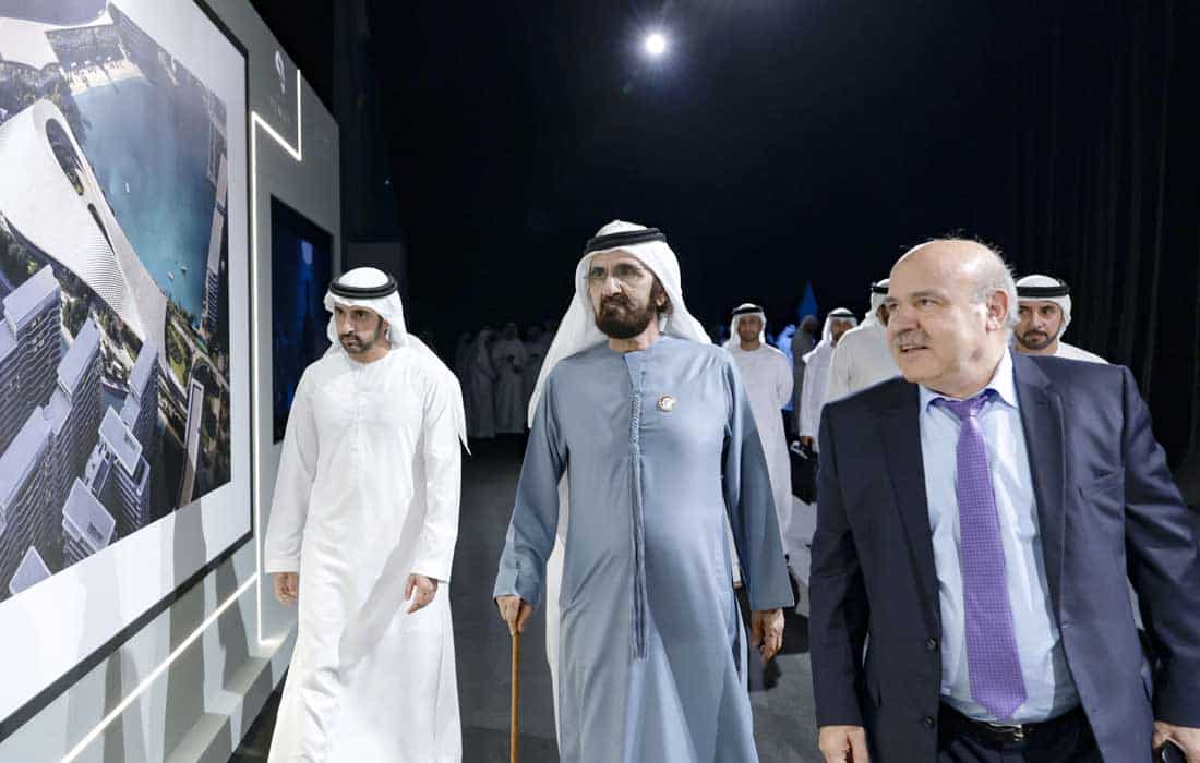Mohammed bin Rashid reviews cultural district project in Dubai South