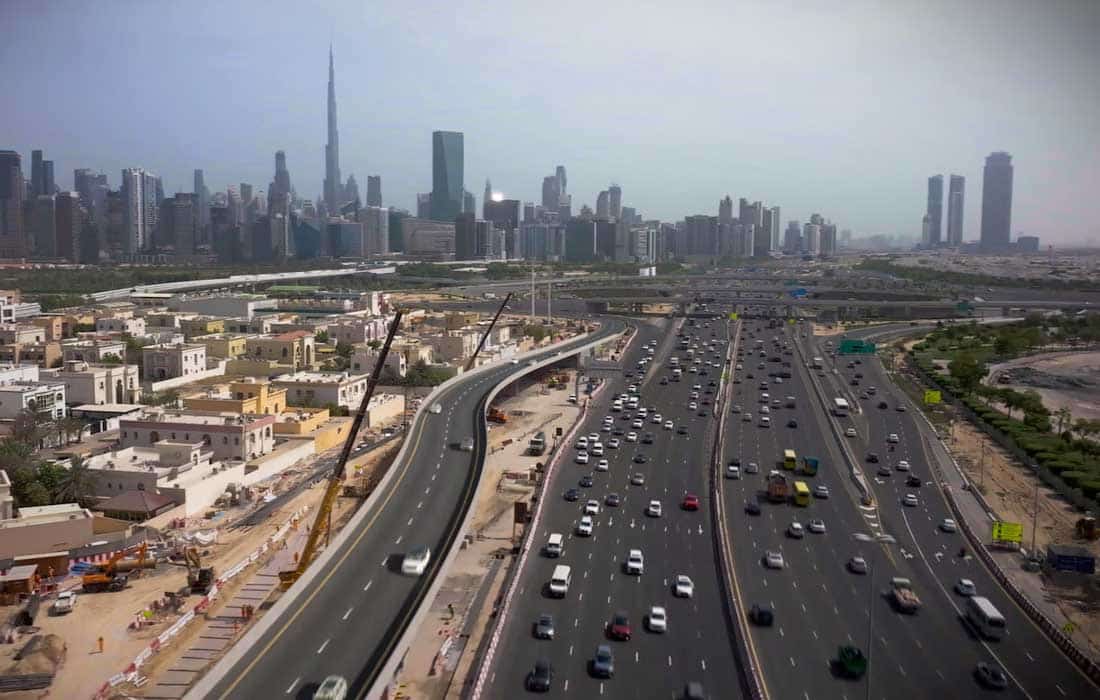 RTA opens two main bridges as part of Al Khail Road Development Project