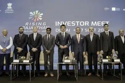 Rising Rajasthan: Industry Minister Rajyavardhan Rathore welcomes UAE investors at Dubai Meet
