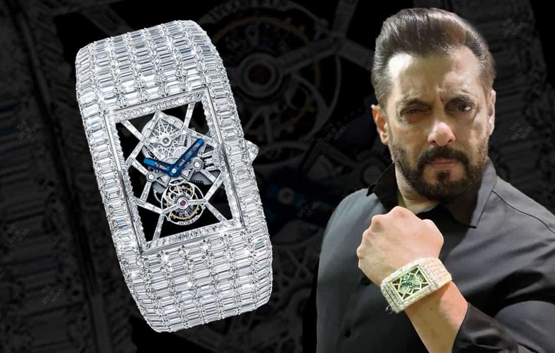 Salman Khan flaunts a $3M Jacob watch adorned with 714 diamonds