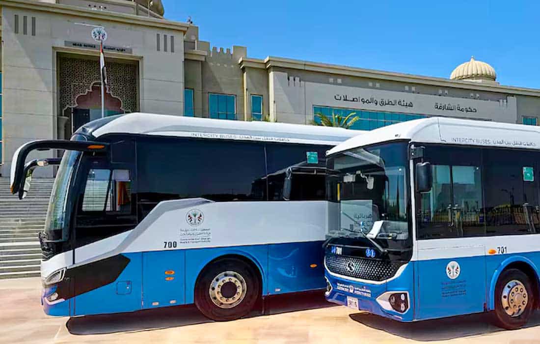 Sharjah introduces electric bus rides for public transport