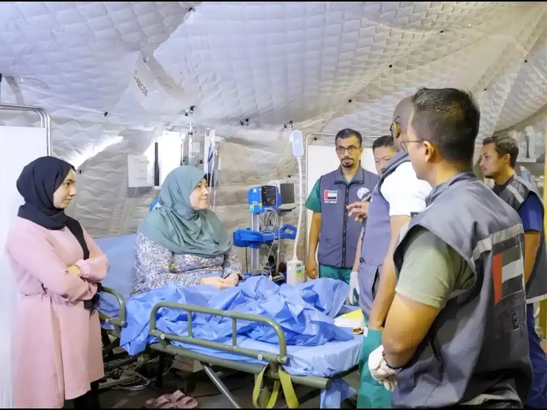 UAE, Indonesia join forces in Gaza to provide medical care to injured Palestinians