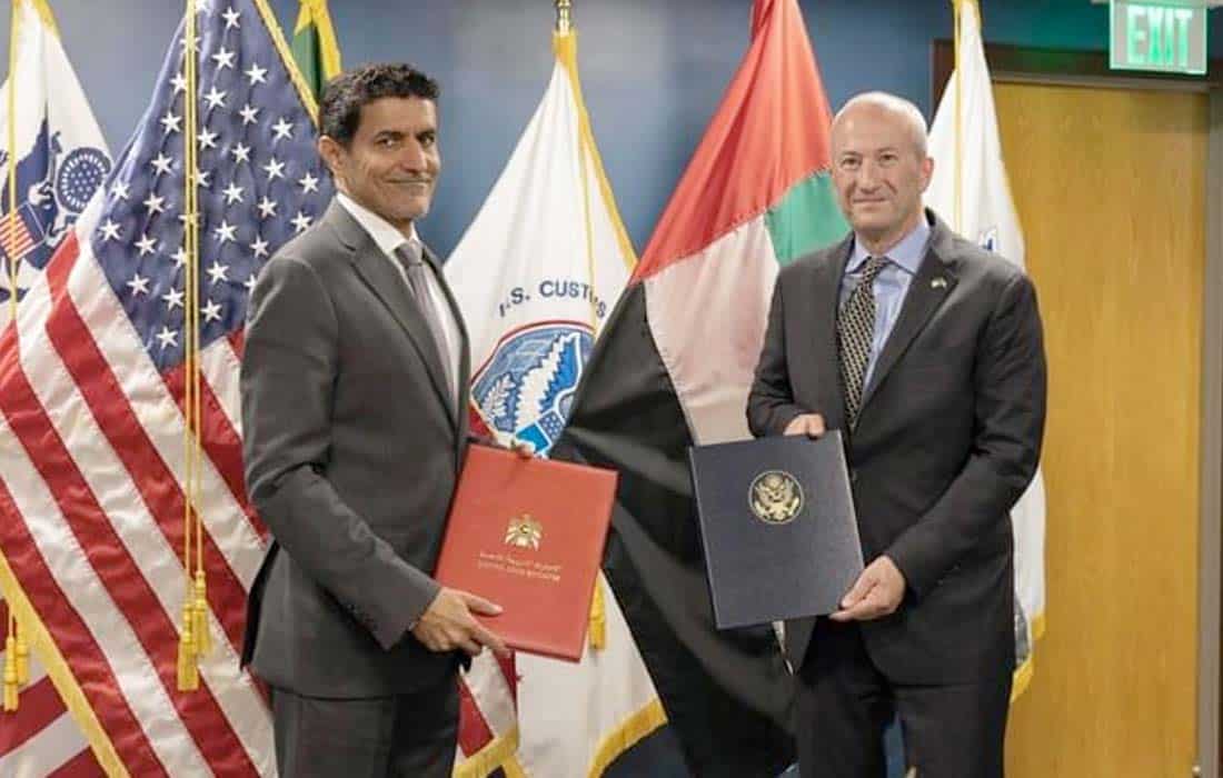 UAE signs agreement to boost customs cooperation with United States