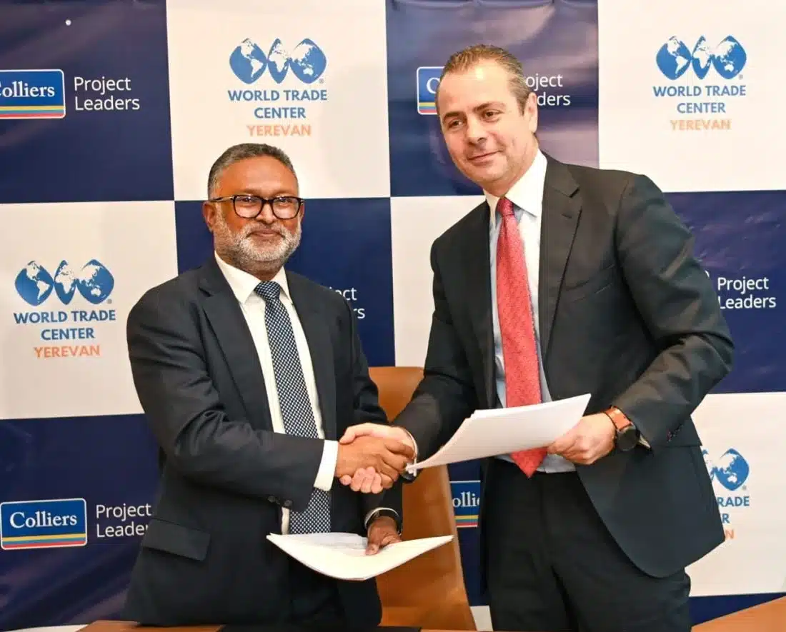 Colliers secures 250M World Trade Center project in Yerevan, Middle East