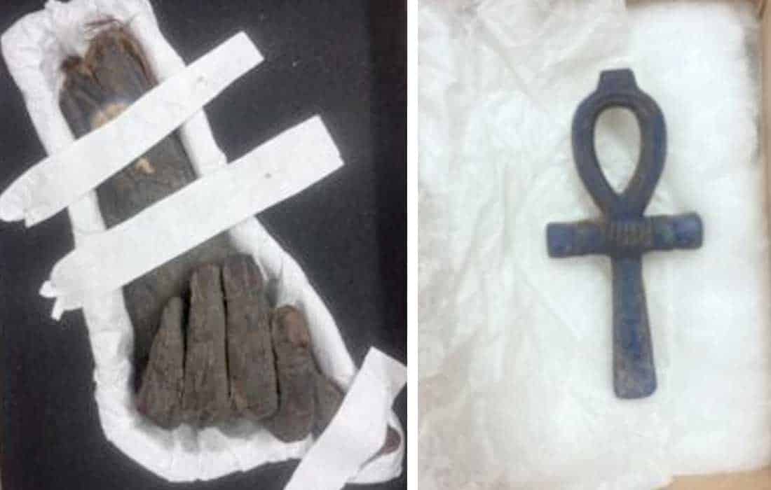 Egypt recovers three artefacts from Germany