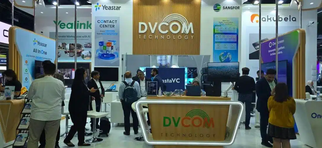 DVCOM Technology showcases its cutting-edge AI solutions at GITEX Global 2024.