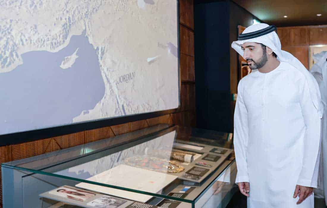 Hamdan bin Mohammed visits Al Salam Palace Museum in Kuwait