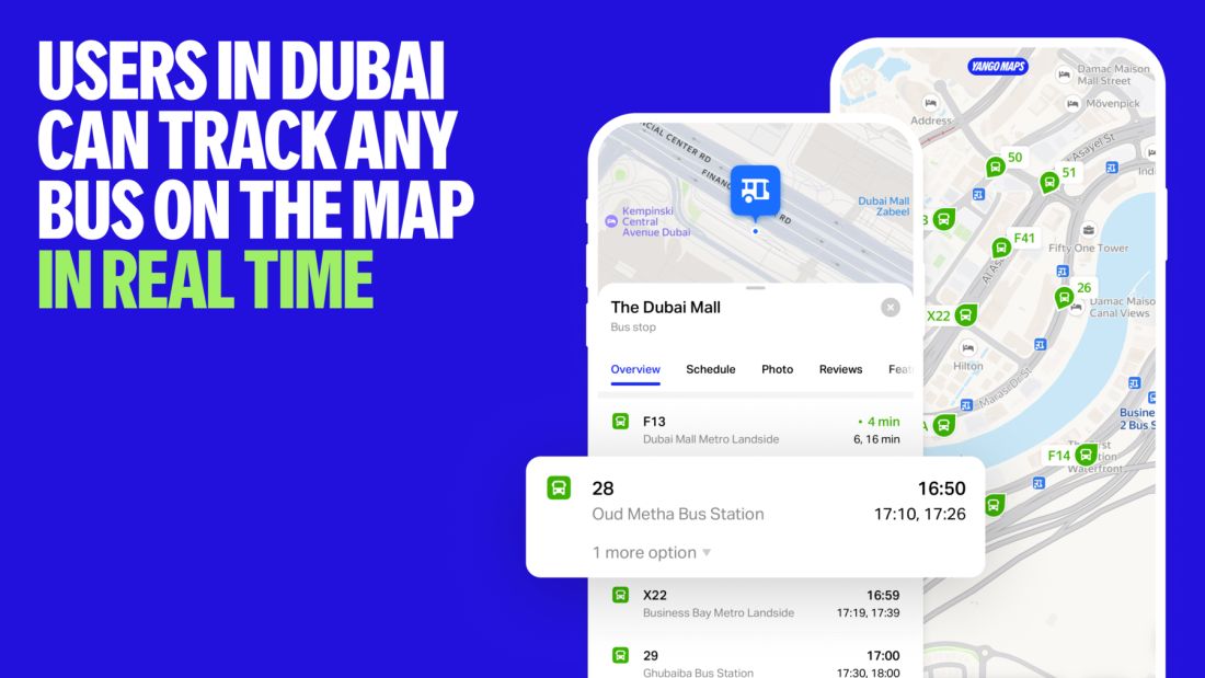 Yango Maps launches live public buses and marine transport tracking in Dubai based on RTA open data