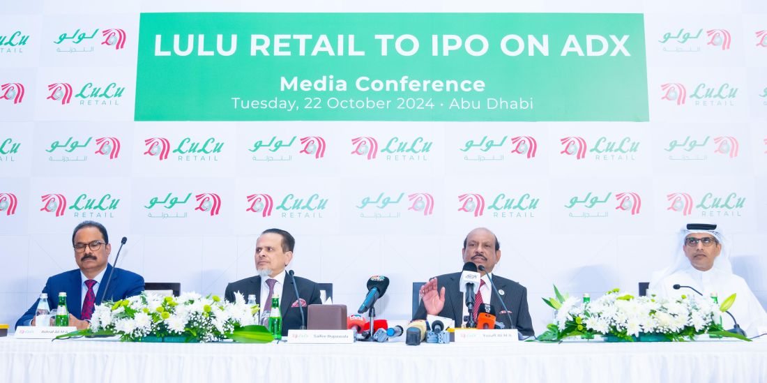 Lulu seeks to float 25%, to raise around $1.8 billion; A percentage of the shares will be allocated to employees