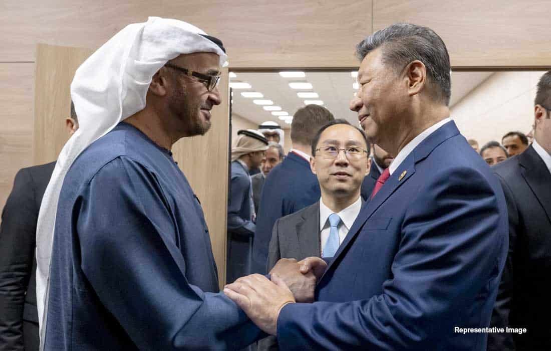 UAE President meets with several world leaders and heads of delegations participating in BRICS Summit