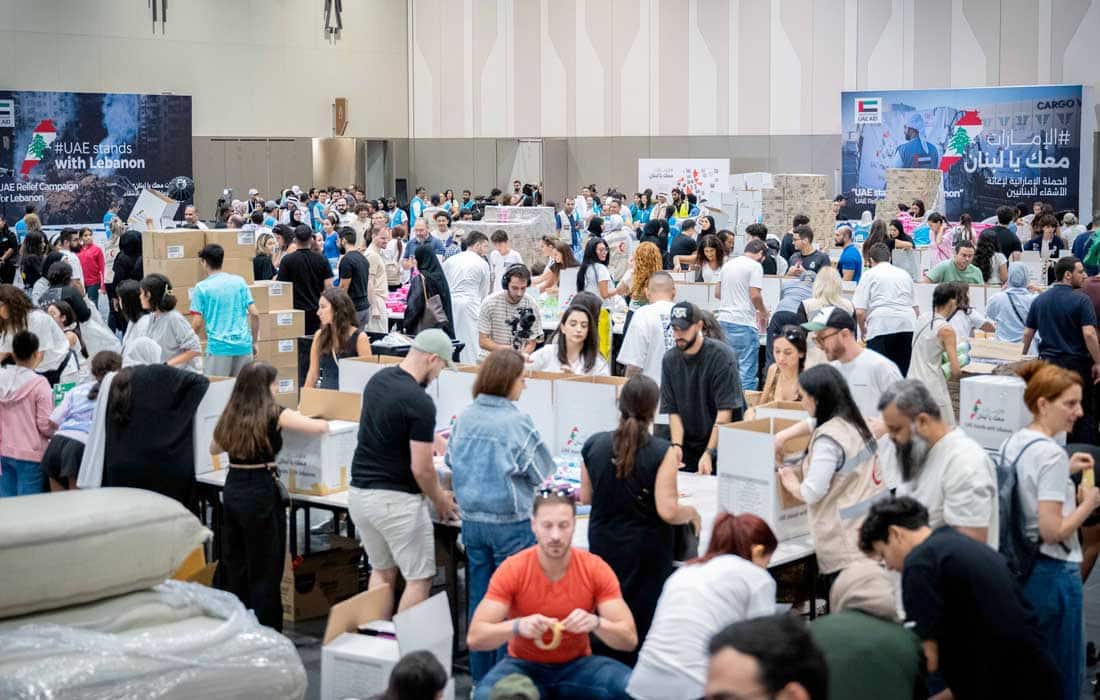 Zayed Foundation contributes AED5 million in support of 'UAE stands with Lebanon’ campaign