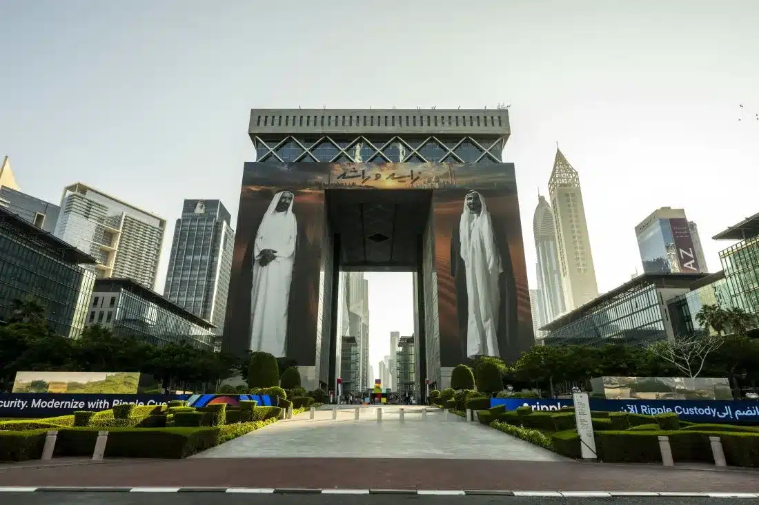 Brand Dubai unveils special artwork at DIFC Gate as part of #ZayedAndRashid campaign