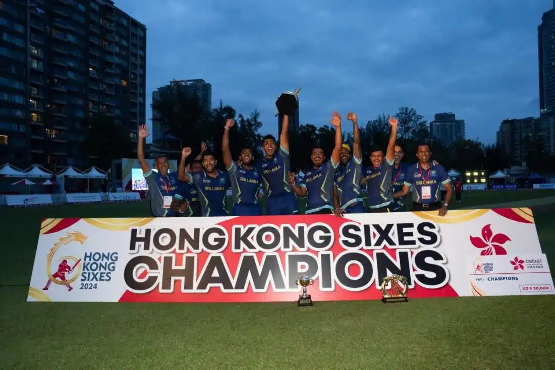 Sri Lanka crowned champions after defeating Pakistan in Hong Kong Sixes 2024 final.