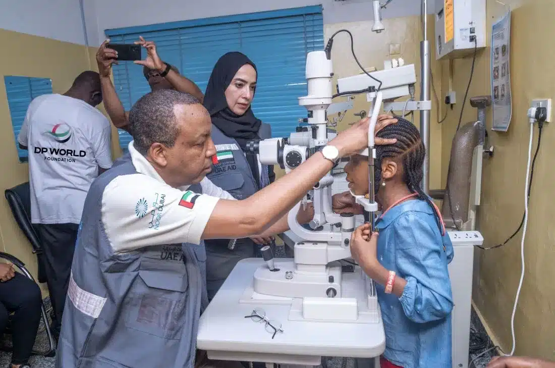 Noor Dubai, DP World Foundation Prevent Blindness in Nigeria: 207 Surgeries, 1,742 Treated