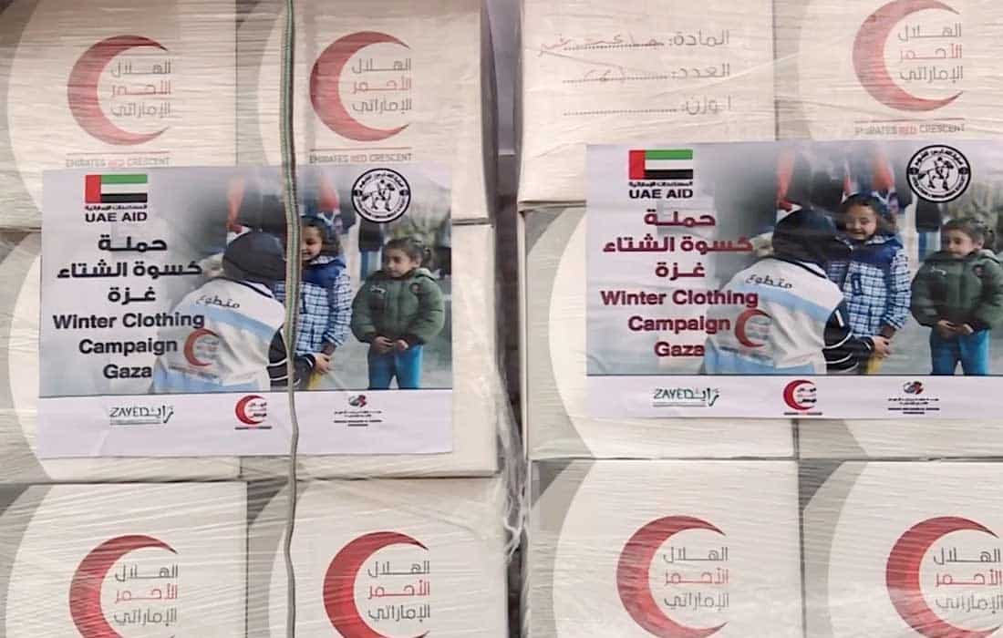 ‘Operation Chivalrous Knight 3’ delivers winter aid to Gaza