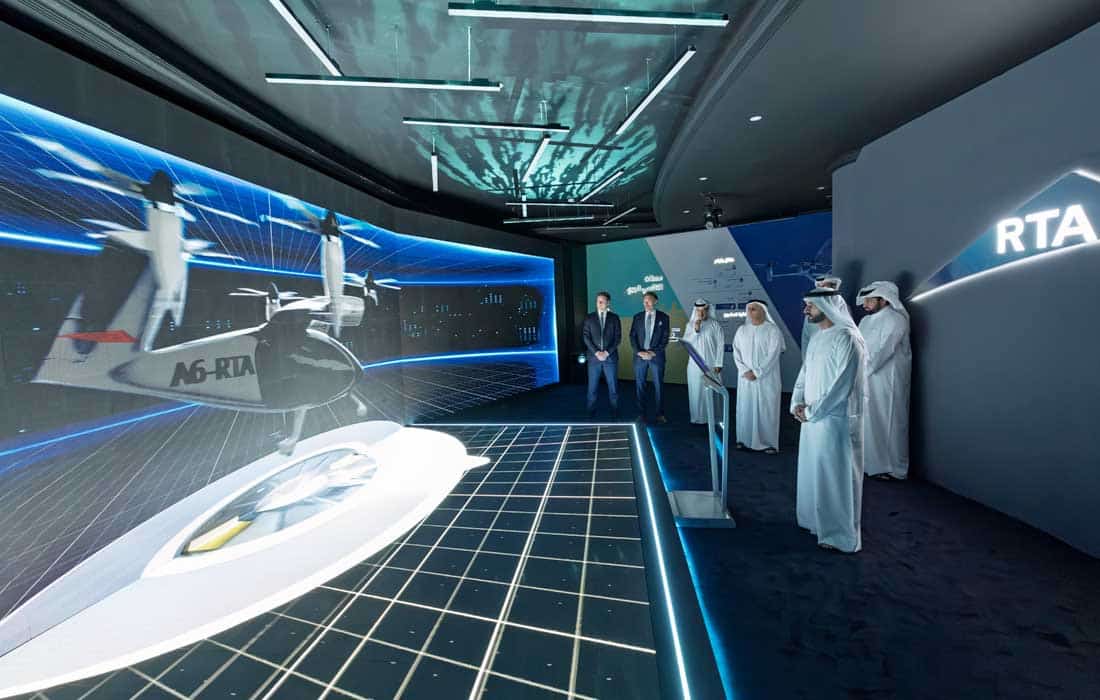 Sheikh Hamdan approves construction first aerial taxi vertiport in Dubai
