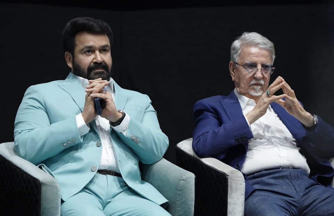 Phars Films presents the song launch of South Indian superstar Mohanlal’s directorial debut ‘Barroz’ at Dubai Mall