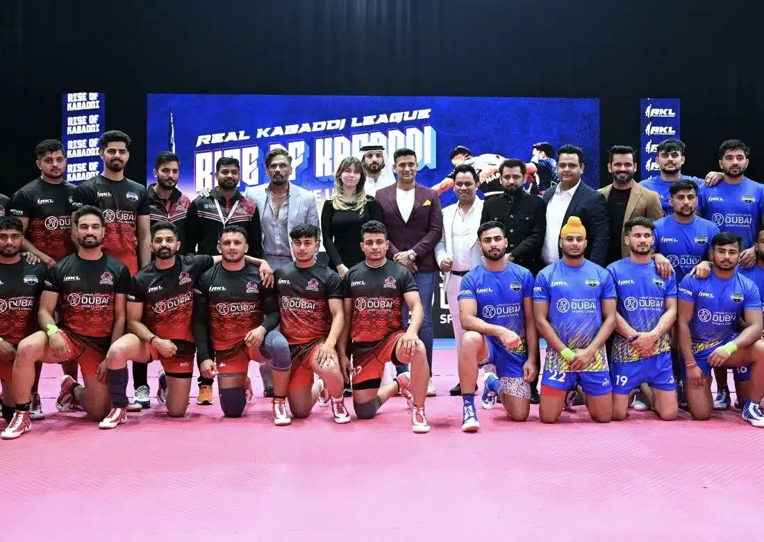 INDIA'S 400-YEAR-OLD SPORT KABADDI MAKES HISTORIC DEBUT IN DUBAI WITH REAL KABADDI LEAGUE EXHIBITION MATCH