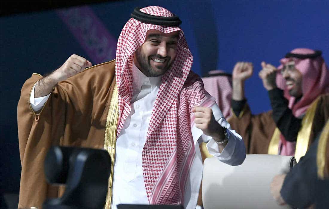 Saudi Arabia to host 2034 FIFA World Cup with 5-city finale