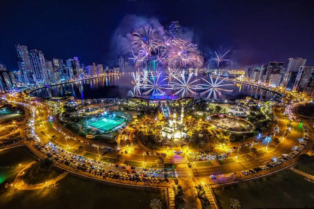 "Shurooq” to welcome 2025 with 25-minute firework spectacles across 3 landmark destinations in Sharjah