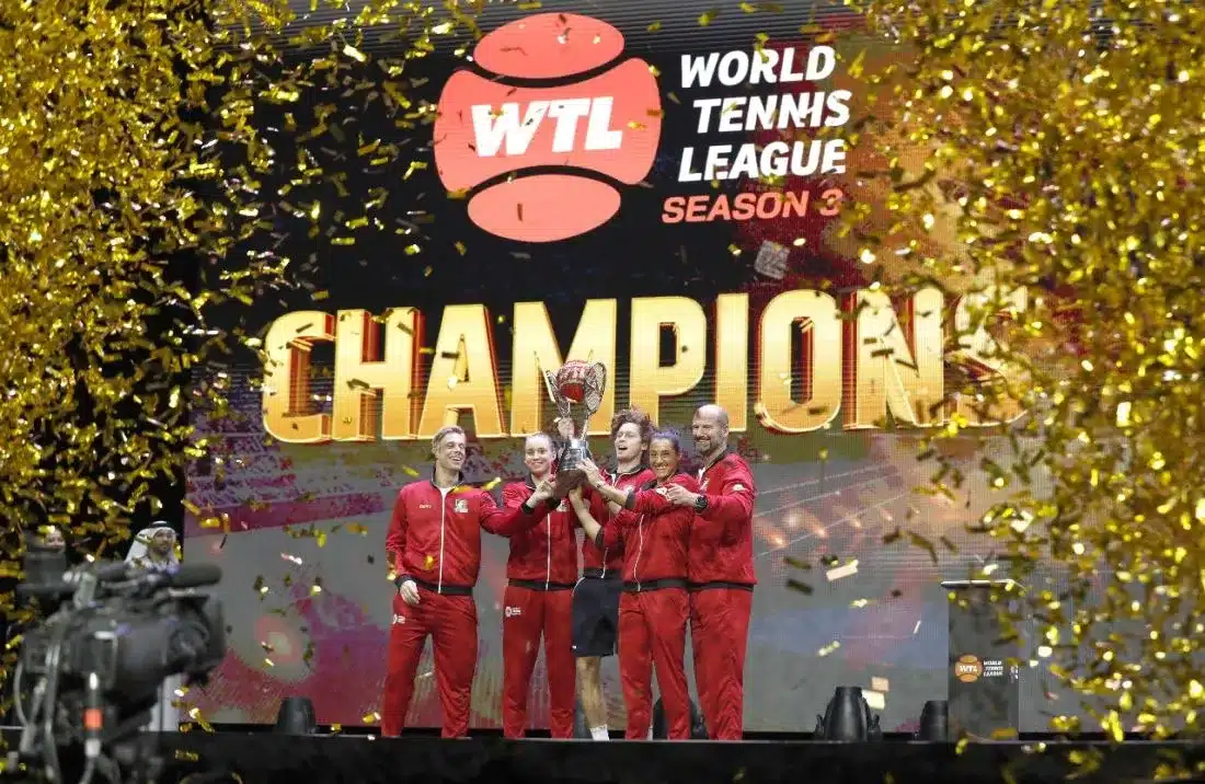Game Changers Falcons crowned Champions of World Tennis League Season 3, after a thrilling last-set victory over TSL Hawks