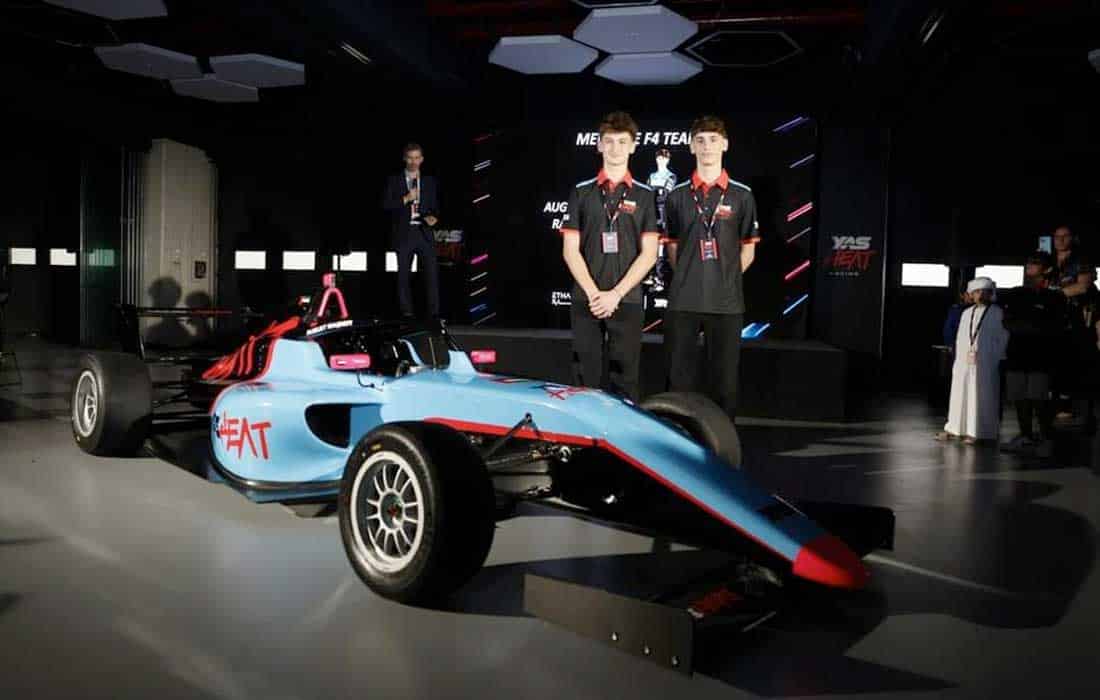 Yas Heat Racing leads Formula 4 Middle East action at Abu Dhabi Grand Prix