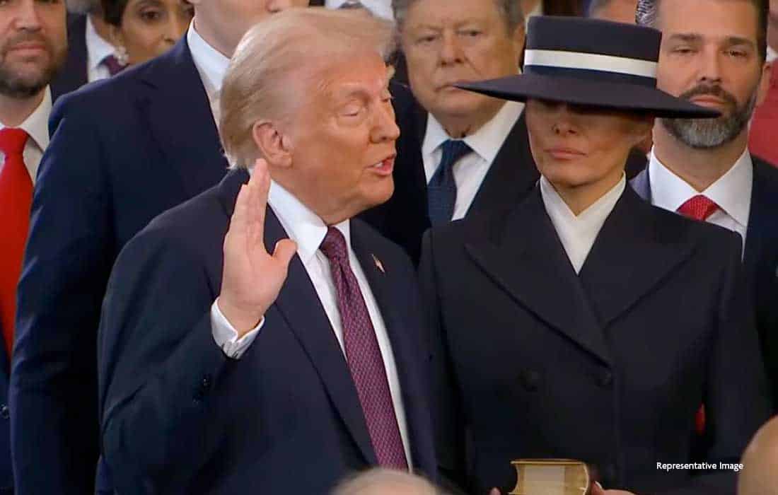 Donald Trump Officially Sworn In As 47th President Of United States Of America