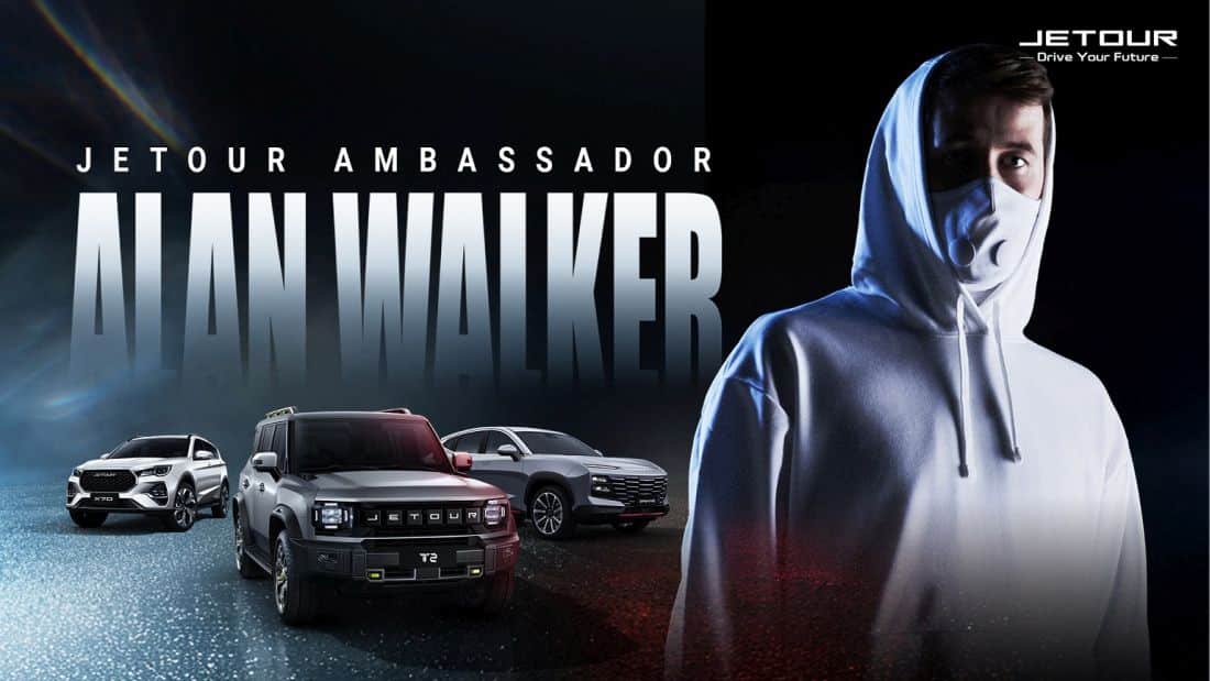 JETOUR Announces Partnership with EDM Superstar Alan Walker