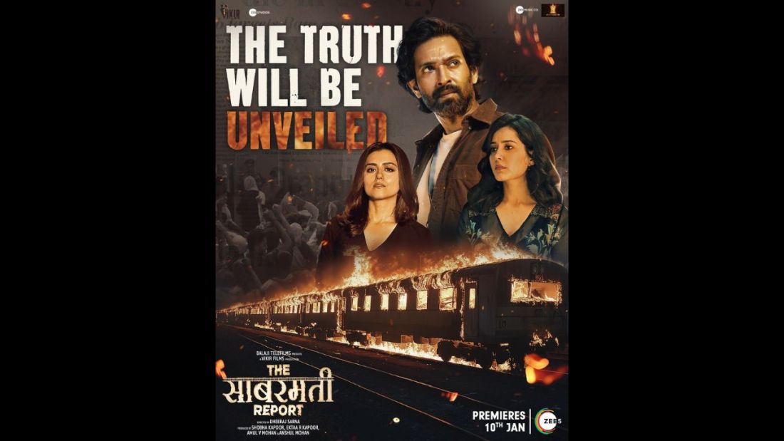 ZEE5 Global announces the World Digital Premiere of 'the most anticipated movie - The Sabarmati Report'