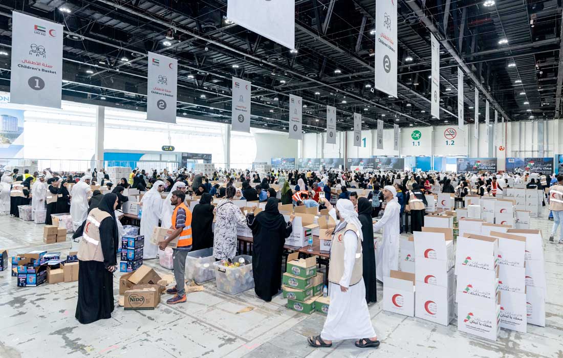 UAE’s AED190 million campaign for Lebanon concludes successfully