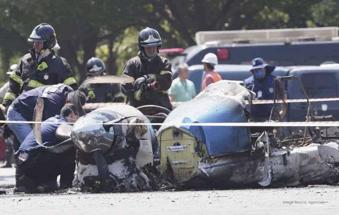 Small plane crash in Brazil kills 2, injures 6