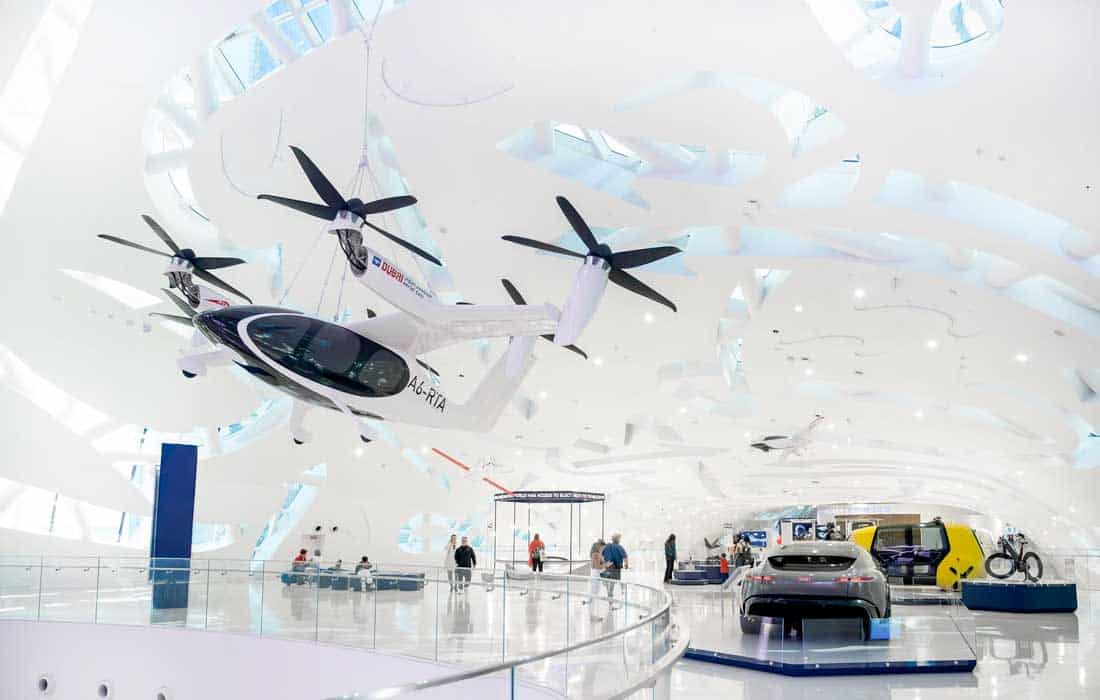 Dubai aerial taxi set to launch in 2026
