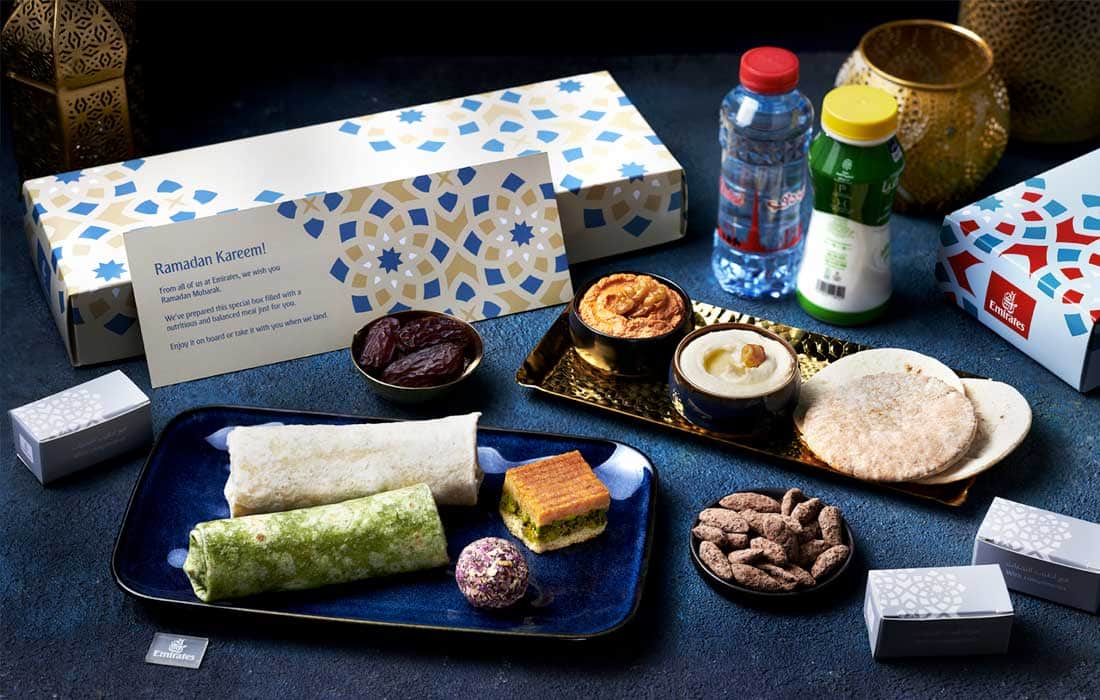 Emirates enhances Ramadan travel with Iftar meal boxes, lounge services, special entertainment, for seamless passenger experience.