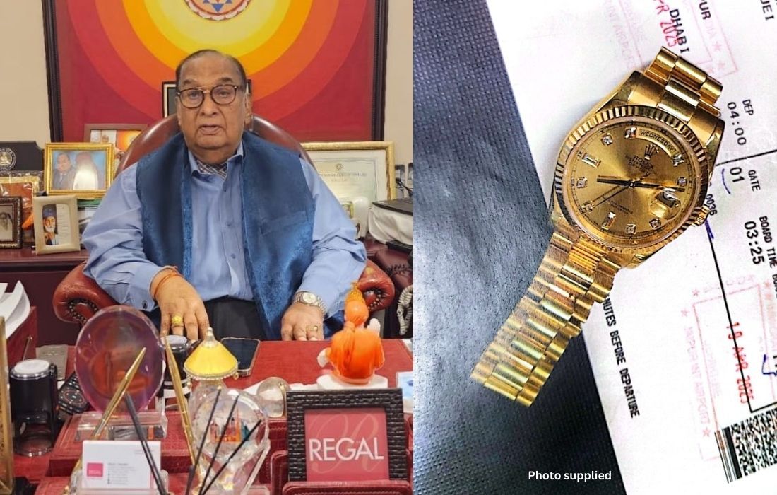 NRI Vasu Shroff Harassed at Jaipur Airport Over 10-Year-Old Personal Watch