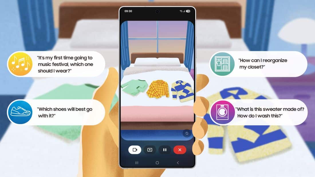 Samsung Introduces Real-Time Visual AI on Galaxy S25 Series With Gemini Live Update