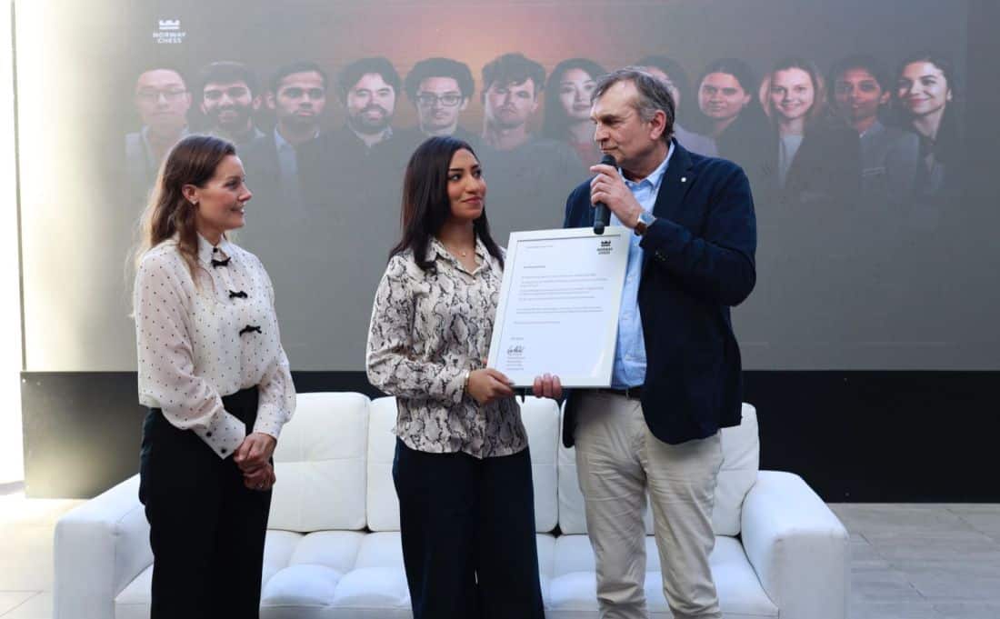 UAE’s first-ever Woman Grandmaster Rouda Essa Alserkal to play the Norway Chess Open 2025