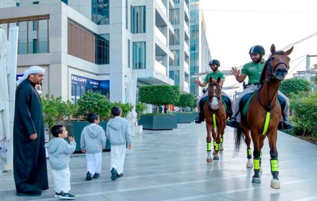 Dubai Mounted Police complete 1,464 patrols
