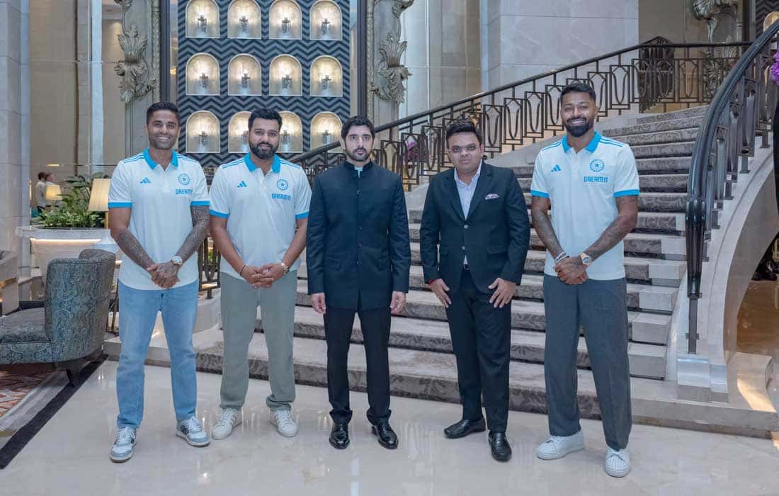 Sheikh Hamdan strengthens UAE cricket partnerships in India