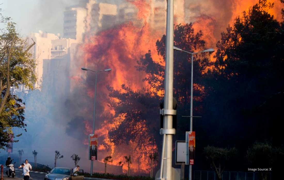 Wildfires near Jerusalem trigger massive evacuations
