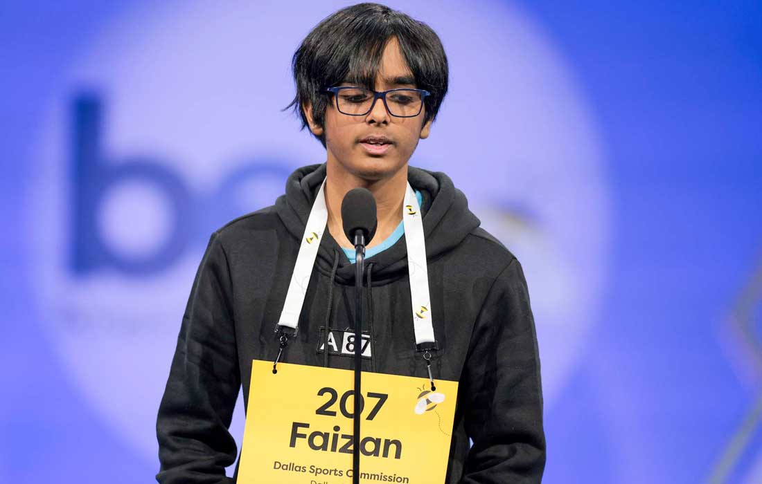 Faizan Zaki crushes US Spelling Bee with a word no one saw coming