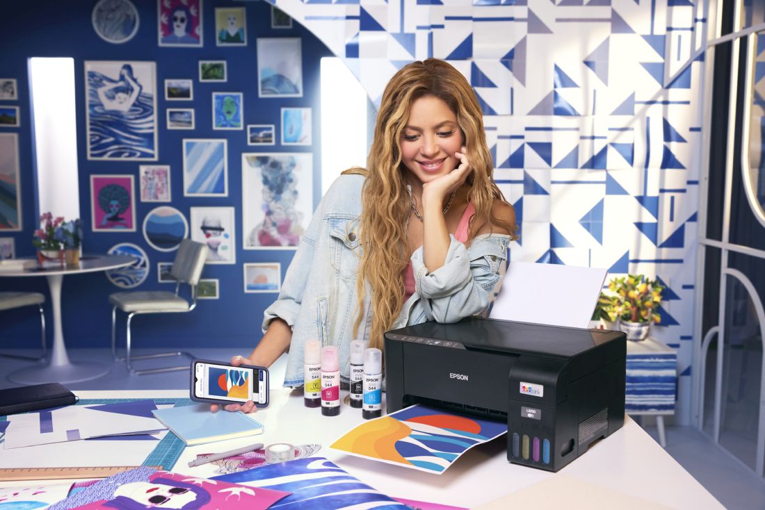 Epson and Shakira Unite to Inspire Creativity and Empower Future Innovators