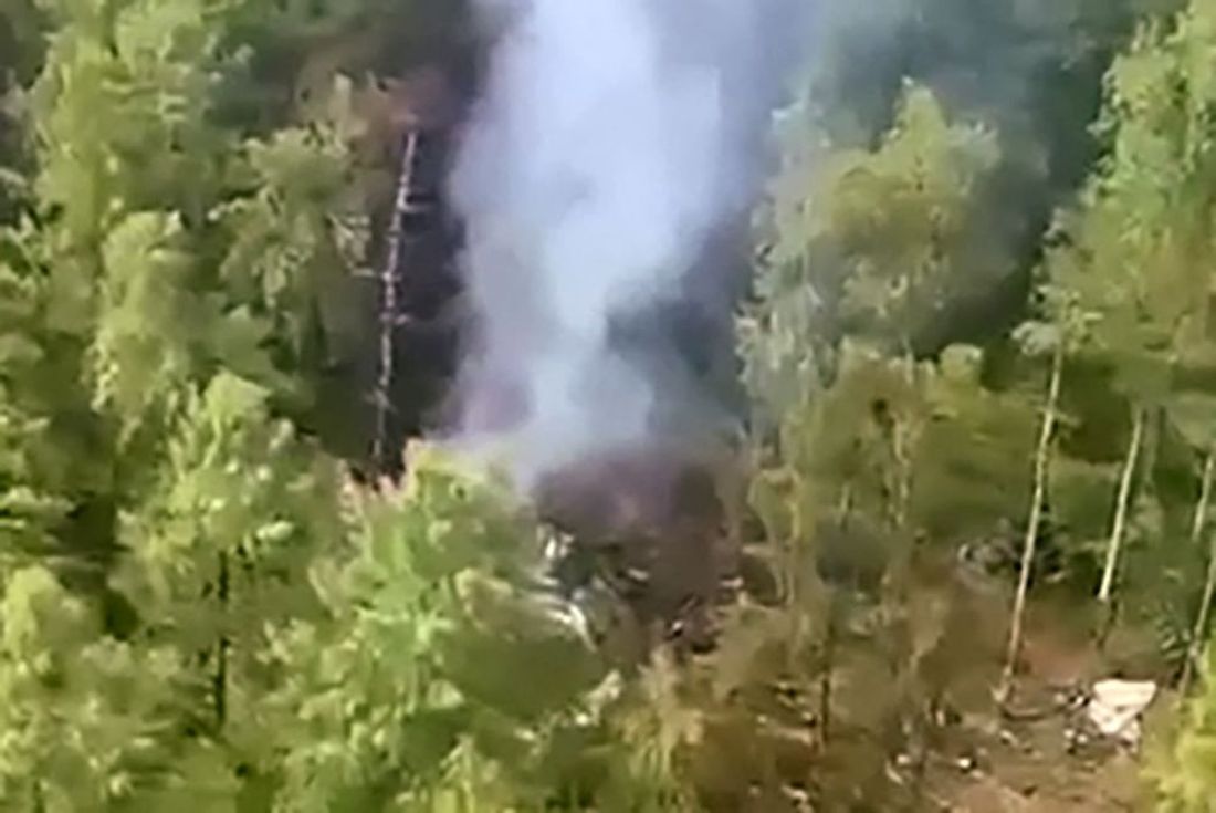 Plane crashes in Russia's far east, nearly 50 people on board feared dead