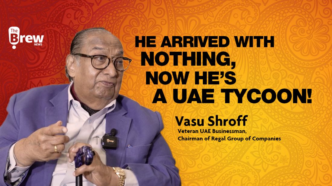 In Video: Vasu Shroff’s Journey, From Humble Roots to UAE Tycoon