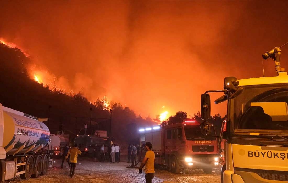 Türkiye wildfires evacuation as heatwave intensifies