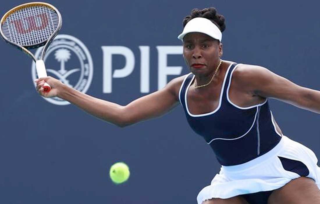 Venus Williams stages winning doubles comeback after year‑long hiatus