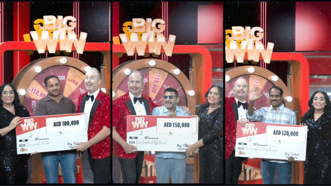 Indian and Pakistani expats share AED510,000 in The Big Win Contest