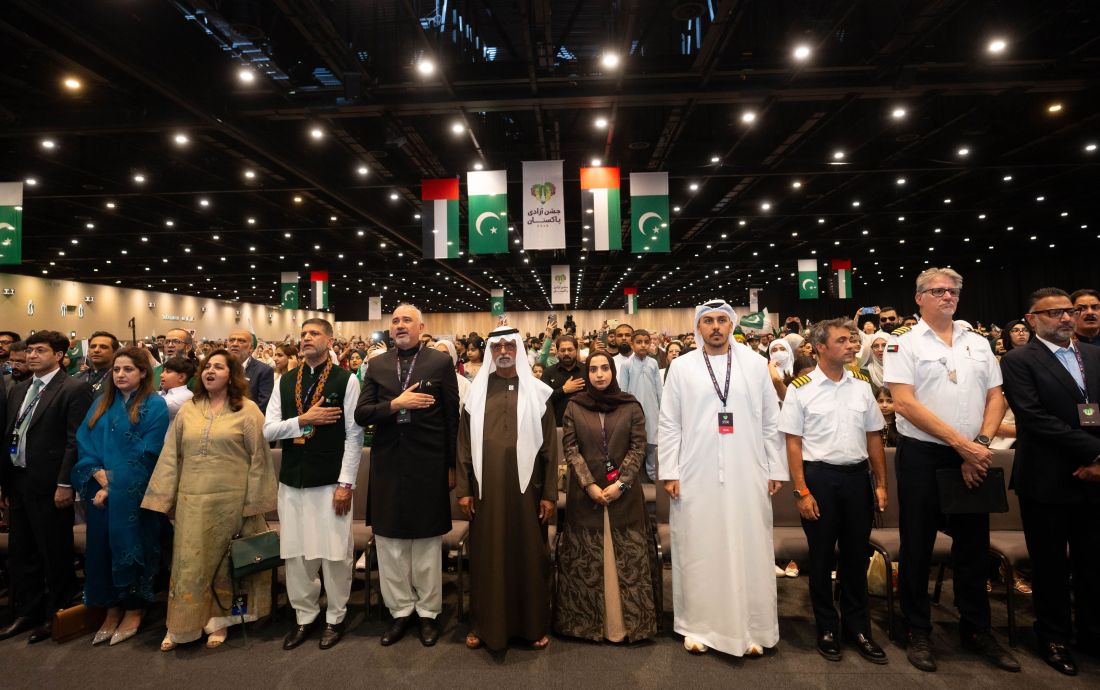 Sheikh Nahyan joins Pakistani community in Dubai to mark Independence Day