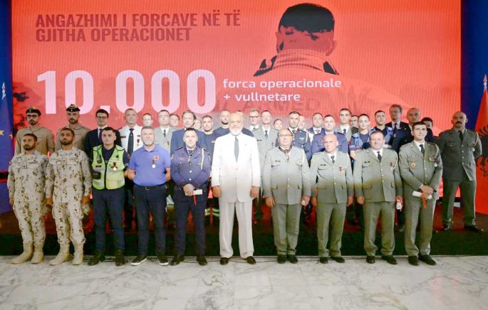 UAE rescue team in Albania honoured