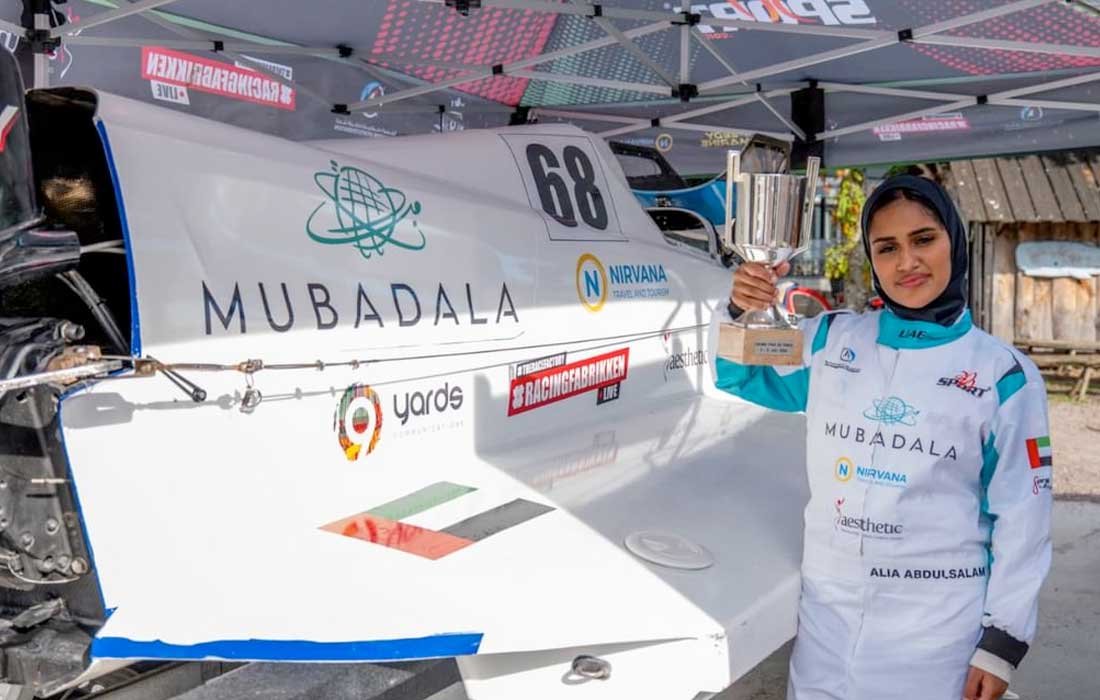 UAE’s Alia Abdulsalam sets personal best in Formula 4 Norway opener